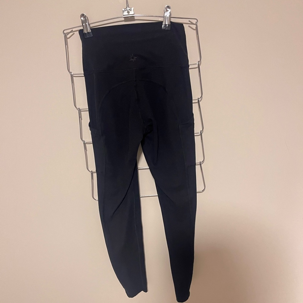 Aerie OFFLINE Black Soft Buttery Yoga Leggings w/ Pockets Size XSmall | Like New - Picture 2 of 8
